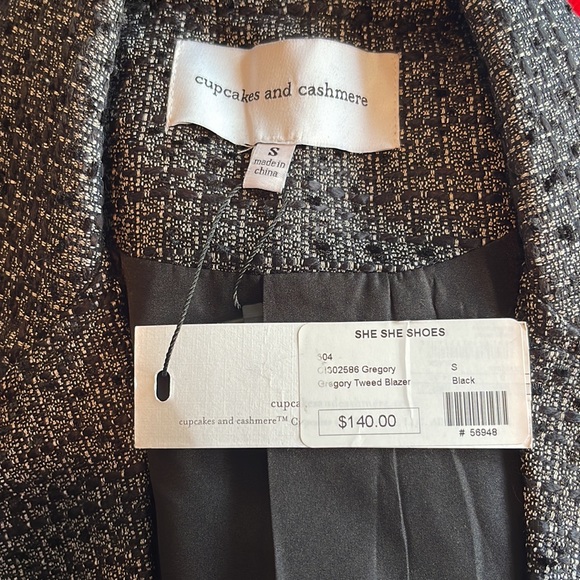 NWT Cupcakes and Cashmere Gregory Tweed Blazer size small - Picture 13 of 15